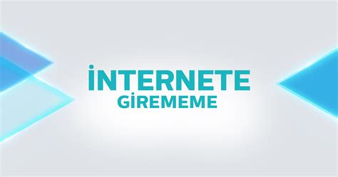 Bedava internet bağlantı sorunları ve çözümleri