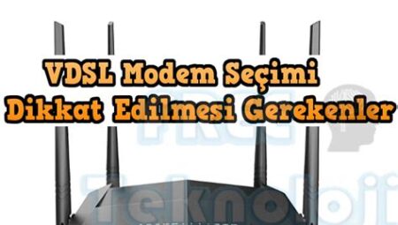 Bedava internet için modem seçimi