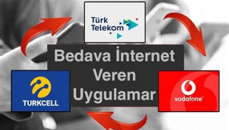 Bedava internet veren uygulamalar