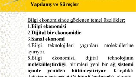 Bilgi Ekonomisinin Temel Dinamikleri