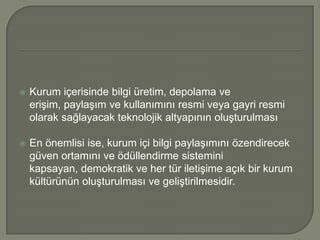 Bilgi Paylaşım Kültürünün Değişen Yüzü