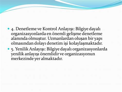 Bilgiye Dayalı Şirket Kültürü
