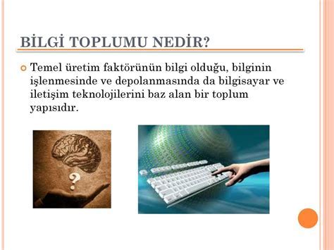 Bilgiye Dayalı Toplumların Yükselişi