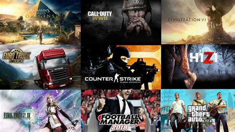 En popüler PC oyunları