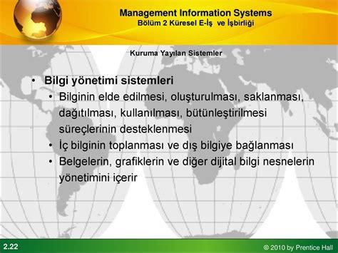 Küresel Krizlerde Bilgi Akışı Yönetimi