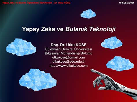 Teknoloji ve yapay zeka seminerleri