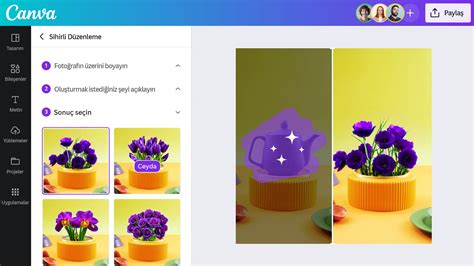 Yapay zeka destekli fotoğraf düzenleme